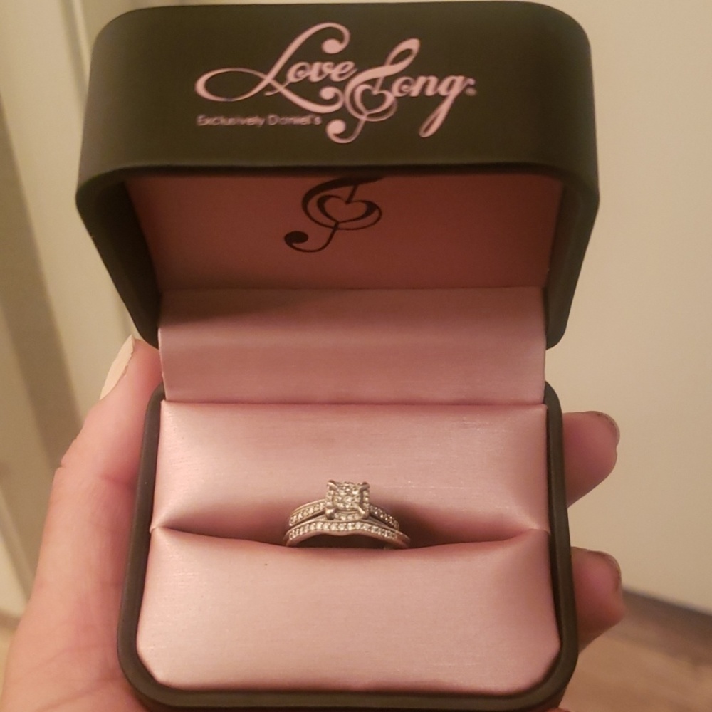 Bridal ring set - Picture 2 of 7